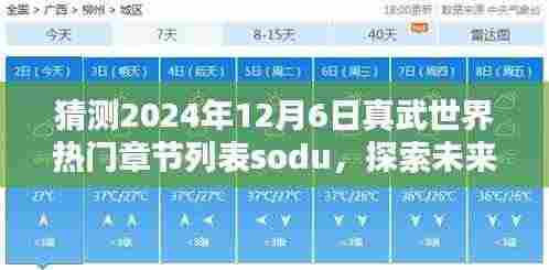 预测2024年12月6日真武世界热门章节列表,探索未来之趋势