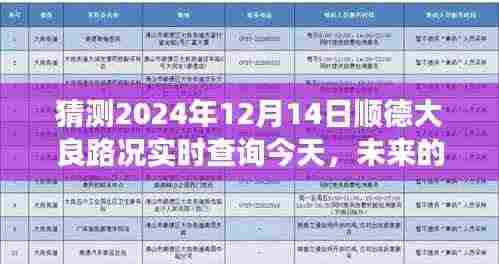 顺德大良奇妙探秘之旅,未来路况实时查询预测,一场未知的旅程体验