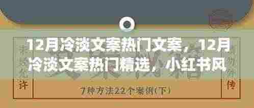 温暖你的十二月,小红书风格精选冷淡文案