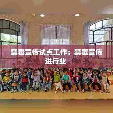 禁毒宣传试点工作:禁毒宣传进行业