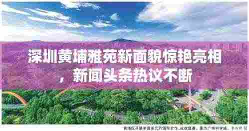 深圳黄埔雅苑新面貌惊艳亮相，新闻头条热议不断