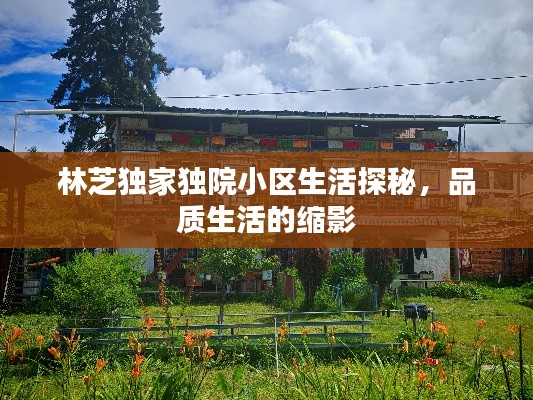 林芝独家独院小区生活探秘,品质生活的缩影