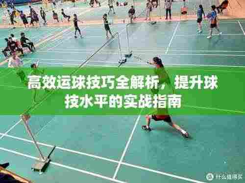 高效运球技巧全解析,提升球技水平的实战指南