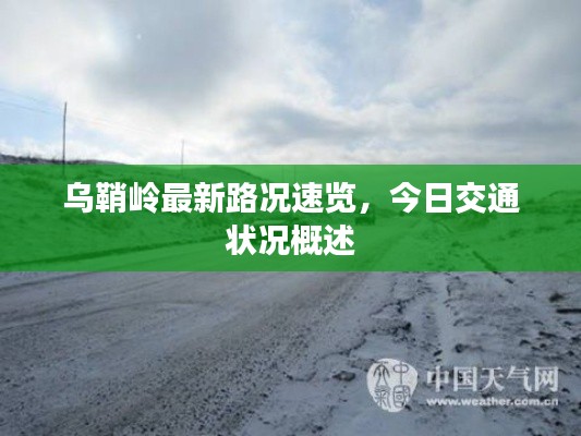 乌鞘岭最新路况速览,今日交通状况概述