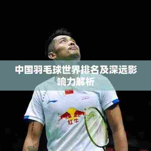 中国羽毛球世界排名及深远影响力解析